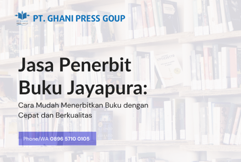 Jasa Penerbit Buku Jayapura