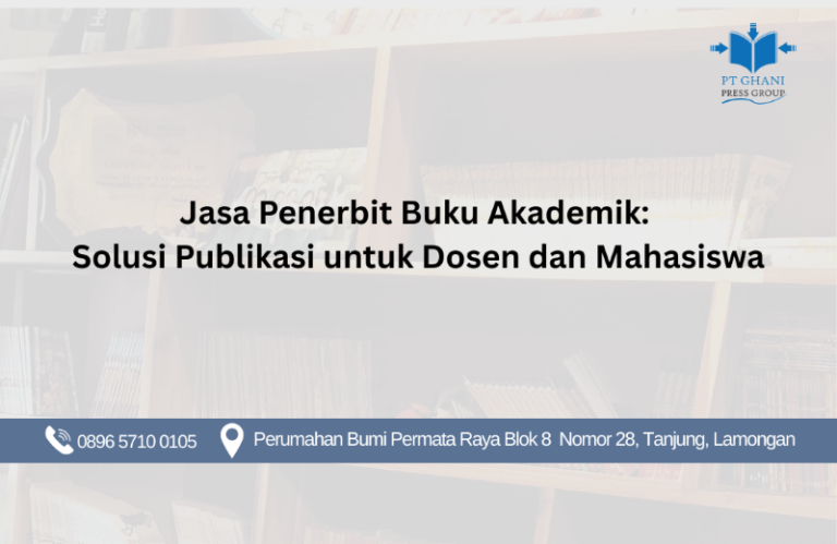 Jasa Penerbit Buku Akademik