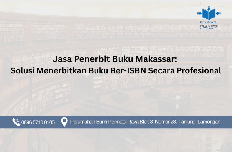 Jasa Penerbit Buku Makassar