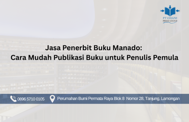 Jasa Penerbit Buku Manado