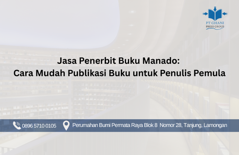 Jasa Penerbit Buku Manado