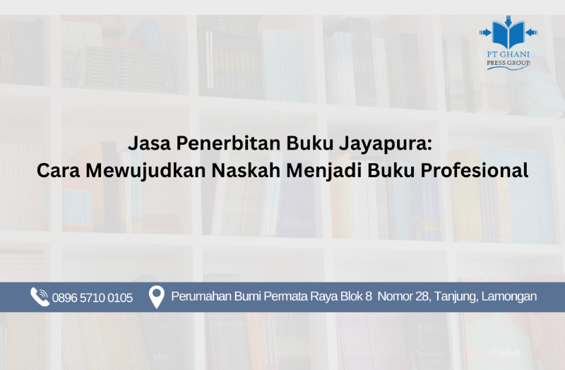 Jasa Penerbitan Buku Jayapura