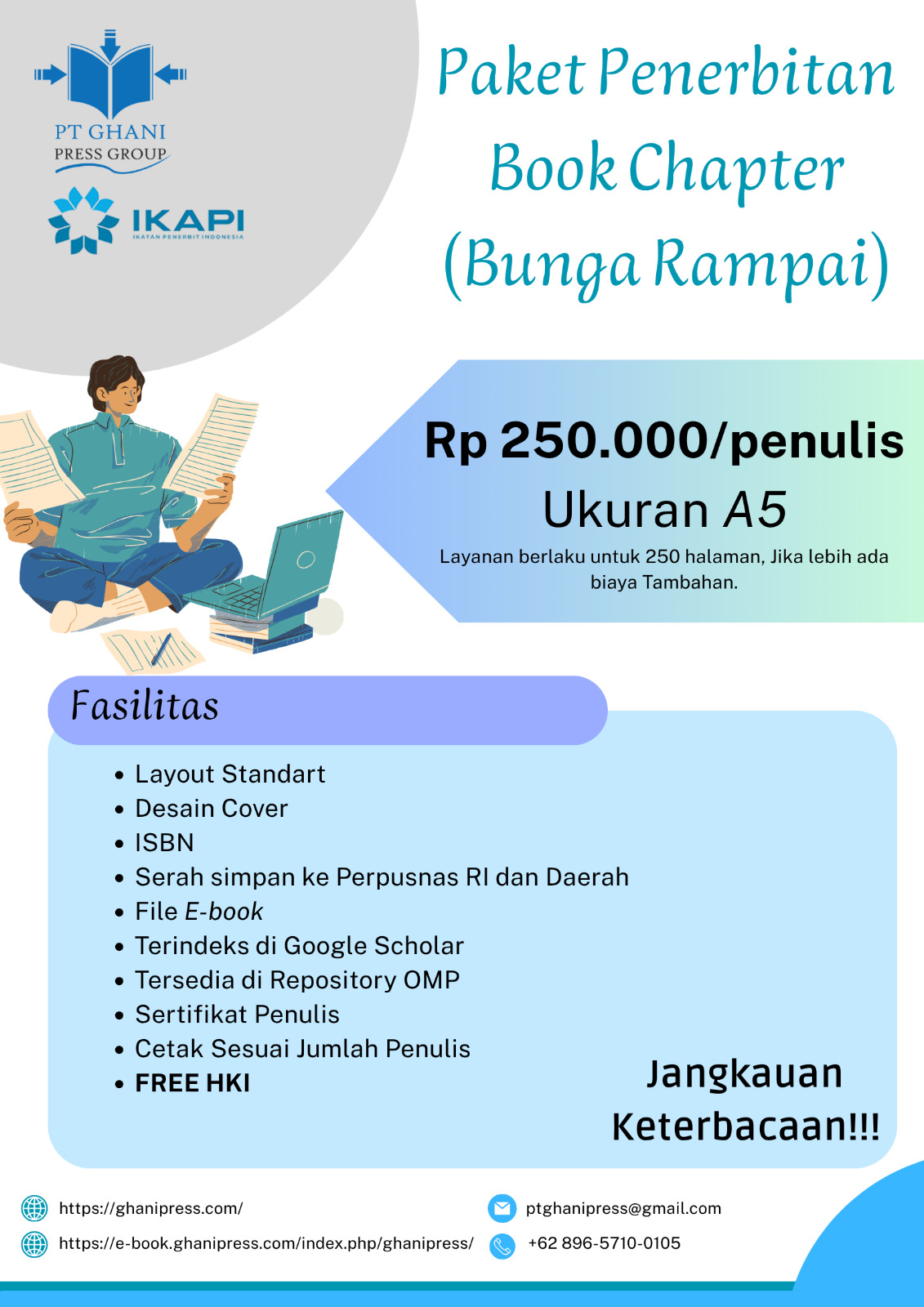 Jasa Penerbitan Buku Book Chapter Murah