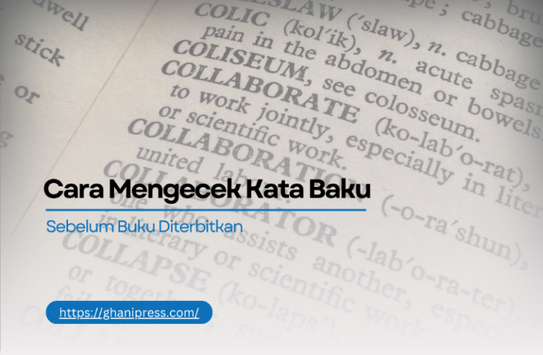 Cara Mengecek Kata Baku