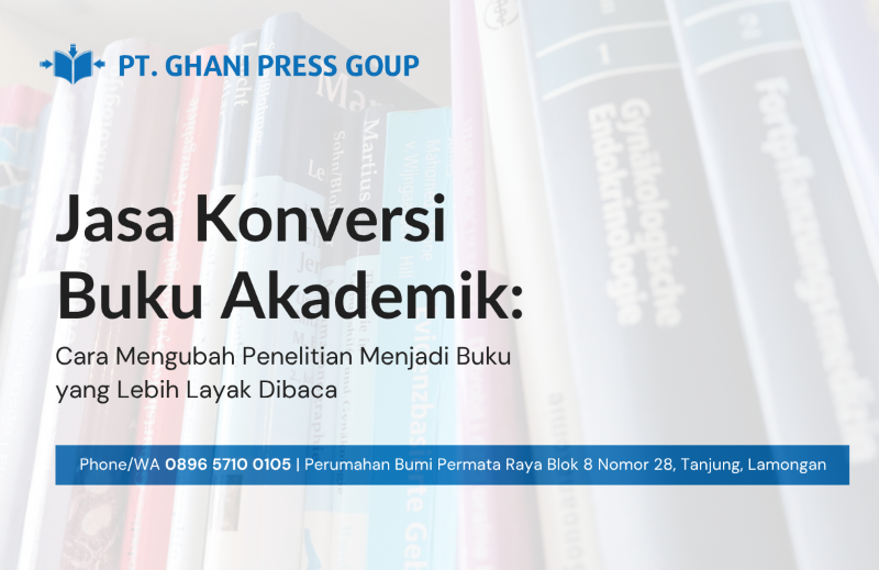 Jasa Konversi Buku Akademik
