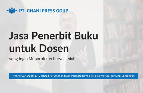 Jasa Penebit Buku untuk Dosen