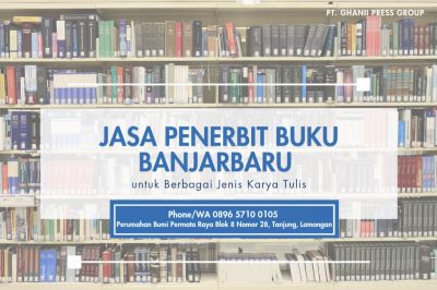 Jasa Penerbit Buku Banjarbaru