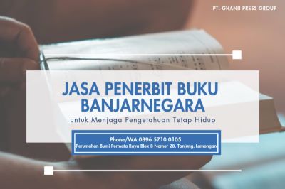 Jasa Penerbit Buku Banjarnegara