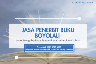 Jasa Penerbit Buku Boyolali