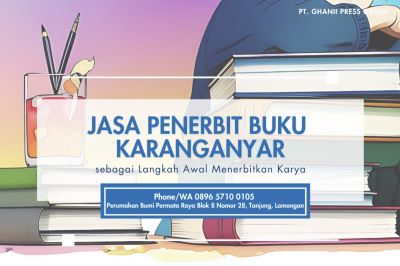 Jasa Penerbit Buku Karanganyar