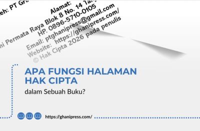 Apa Fungsi Halaman Hak Cipta