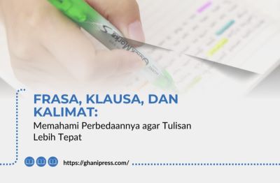 Frasa, Klausa dan Kalimat