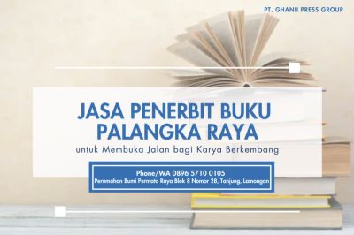 Jasa Penerbit Buku Palangka Raya