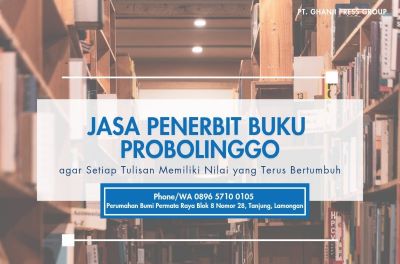 Jasa Penerbit Buku Probolinggo