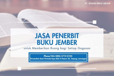 Jasa Penerbit buku Jember