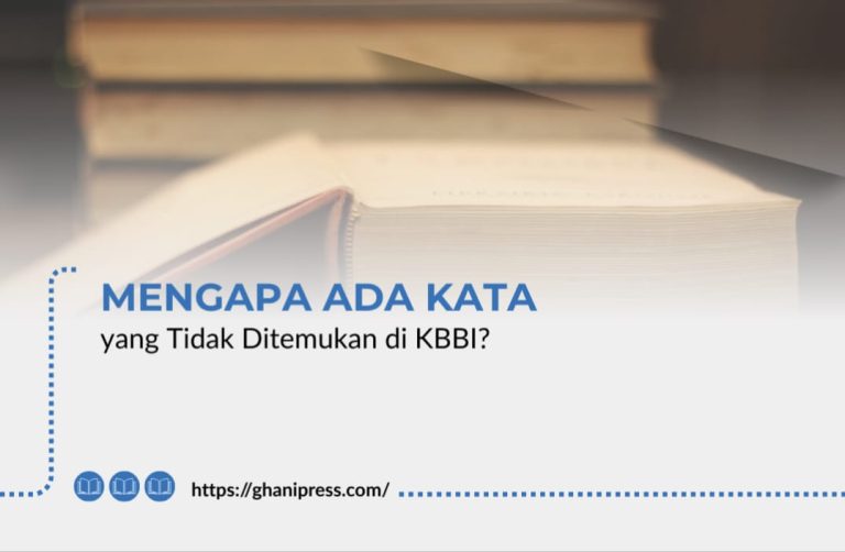 Mengapa Ada Kata