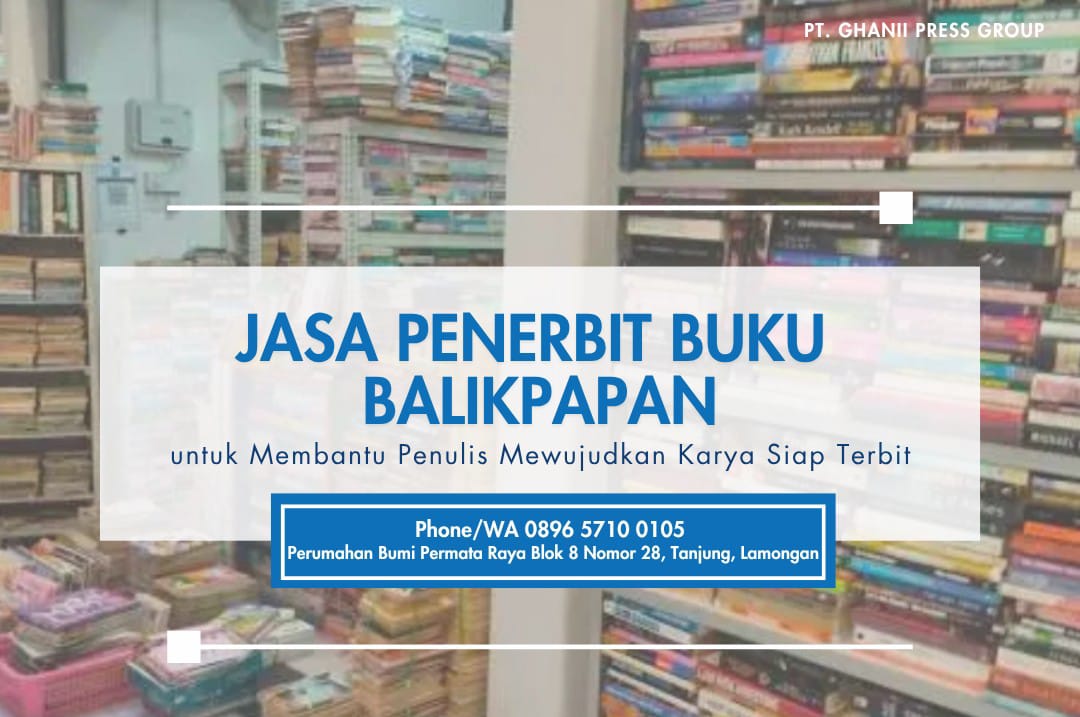 Jasa Penerbit Buku Balikpapan