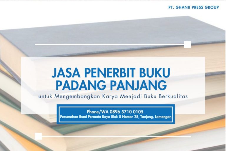 Jasa Penerbit Buku Padang Panjang