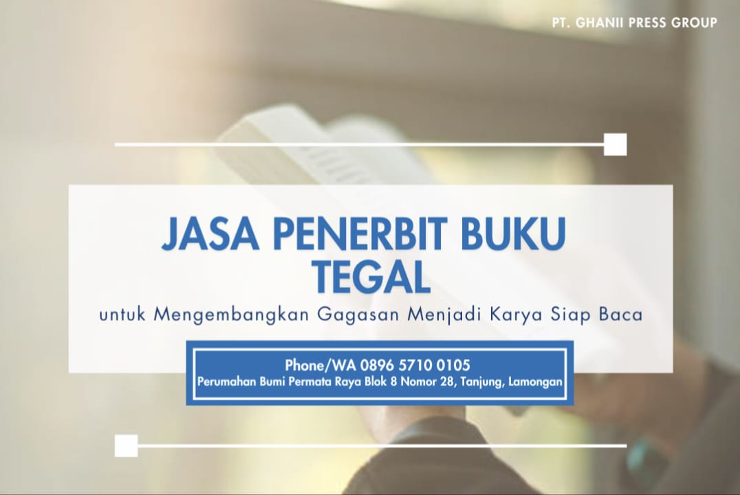 Jasa Penerbit Buku Tegal