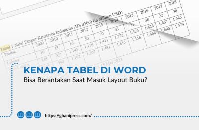 Kenapa Tabel di Word