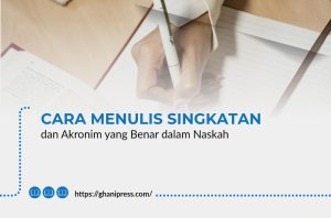 Cara Menulis Singkatan