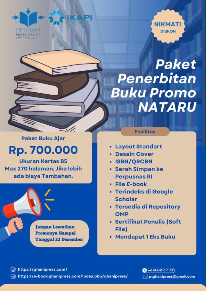 promo penerbitan buku ajar Promo Nataru