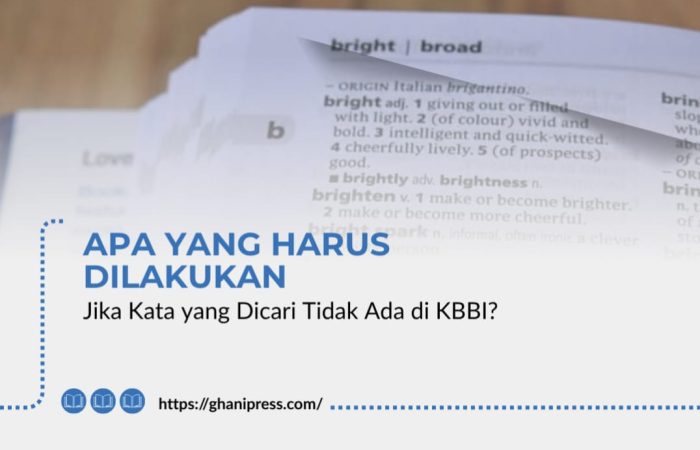 Apa Yang Harus Dilakukan
