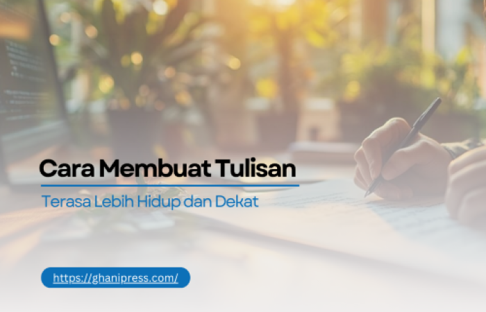 Cara Membuat Tulisan