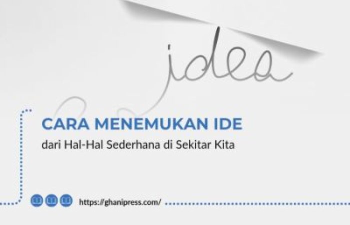 Cara Menemukan Ide