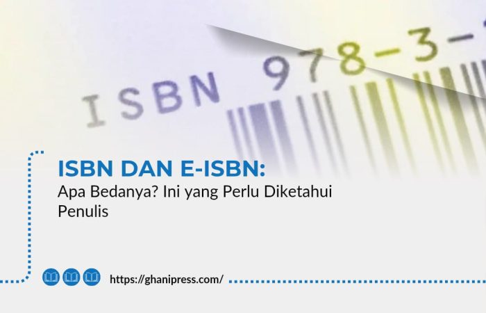 ISBN dan E-ISBN