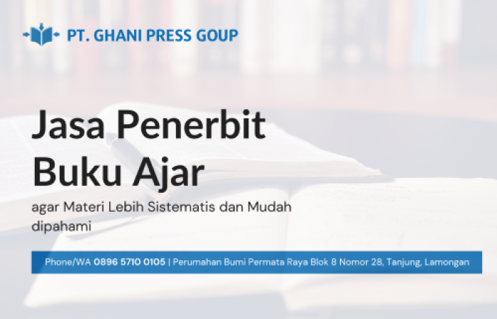 Jasa Penerbit Buku Ajar