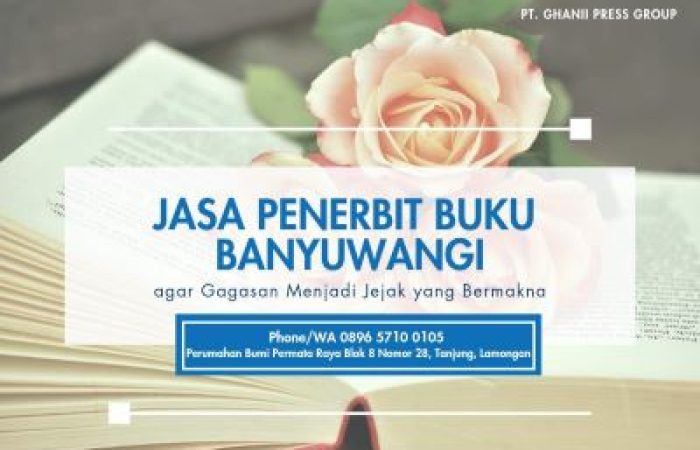 Jasa Penerbit Buku Banyuwangi