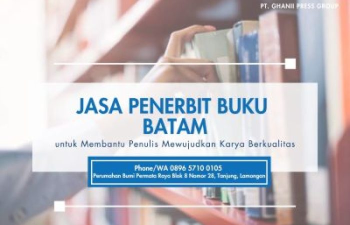 Jasa Penerbit Buku Batam