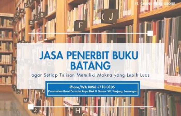Jasa Penerbit Buku Batang