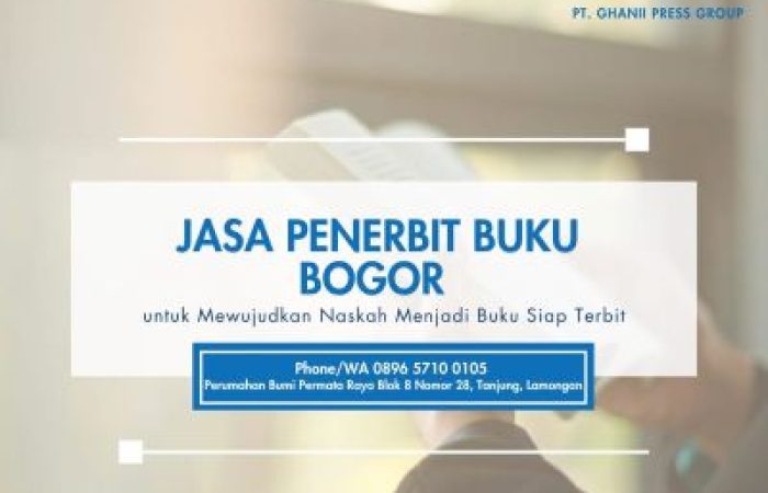 Jasa Penerbit Buku Bogor