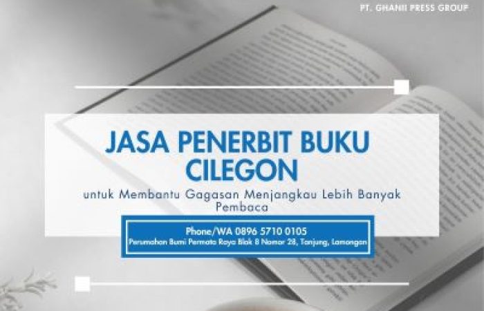 Jasa Penerbit Buku Cilegon
