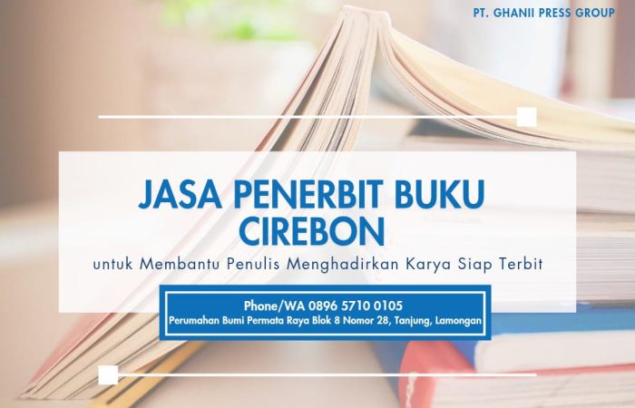 Jasa Penerbit Buku Cirebon
