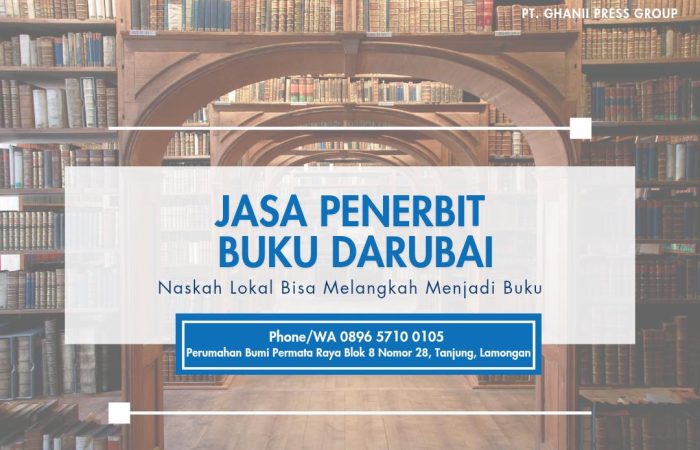 Jasa Penerbit Buku Darubai