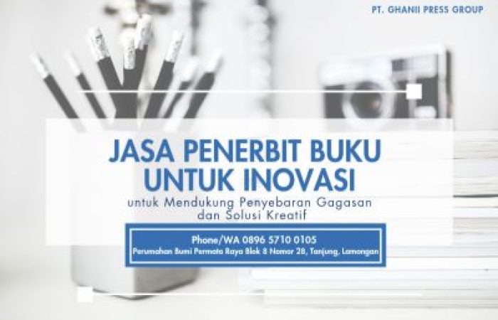 Jasa Penerbit Buku Inovasi