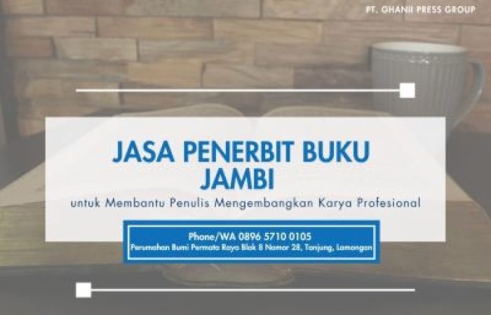 Jasa Penerbit Buku Jambi