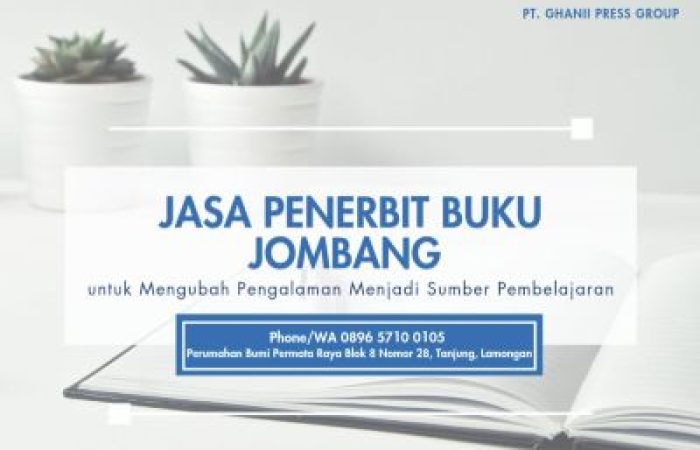 Jasa Penerbit Buku Jombang