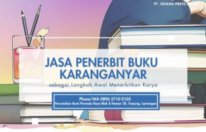 Jasa Penerbit Buku Karanganyar