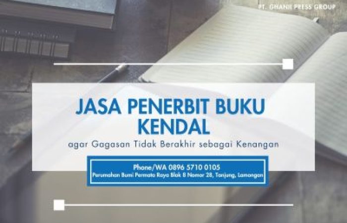 Jasa Penerbit Buku Kendal