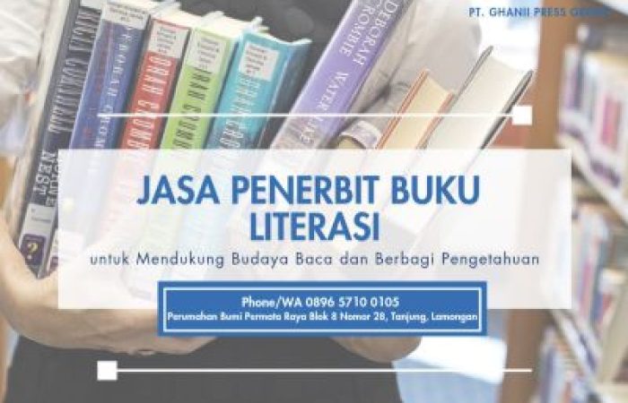 Jasa Penerbit Buku Literasi