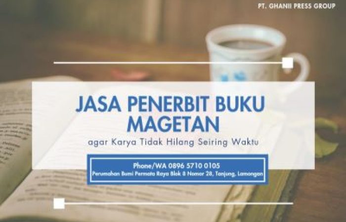 Jasa Penerbit Buku Magetan