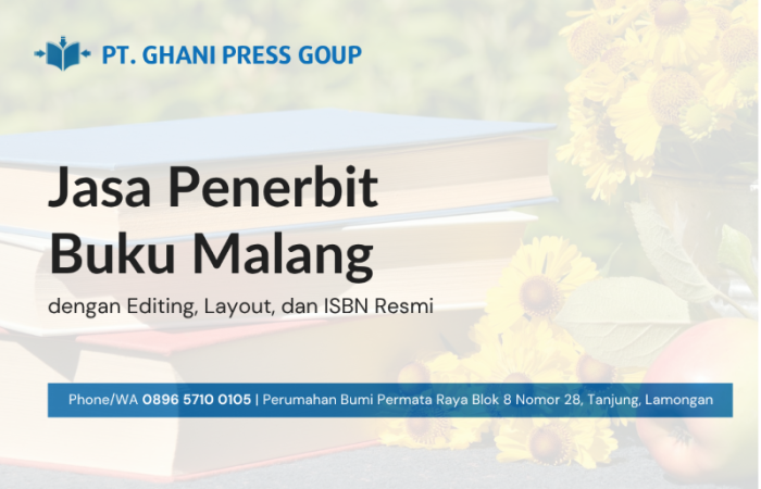 Jasa Penerbit Buku Malang