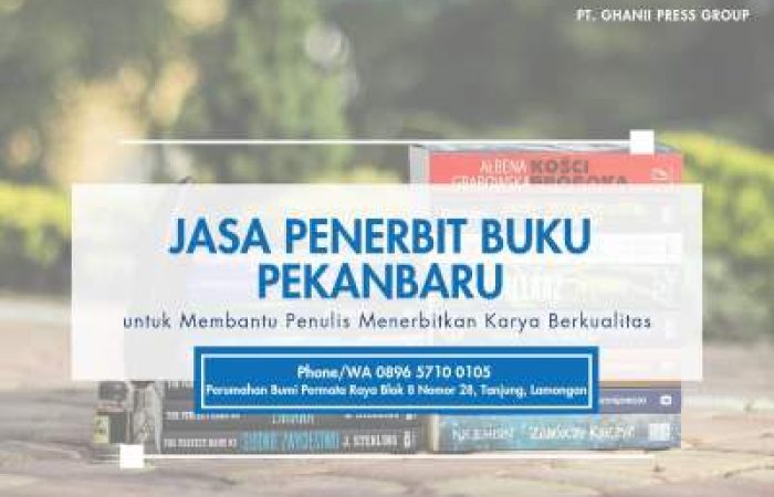 Jasa Penerbit Buku Pekanbaru