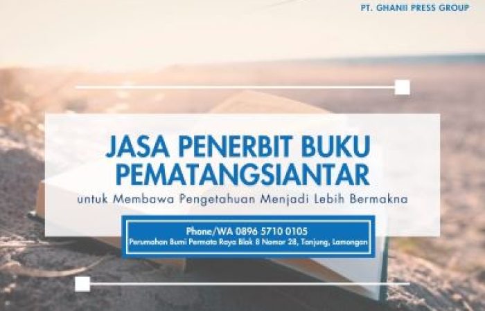 Jasa Penerbit Buku Pematangsiantar
