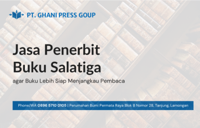 Jasa Penerbit Buku Salatiga