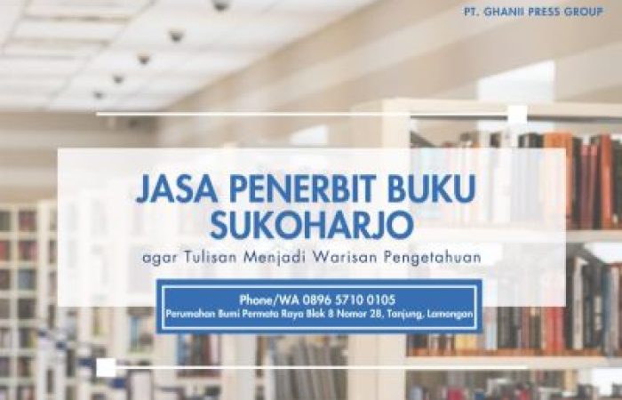 Jasa Penerbit Buku Sukoharjo